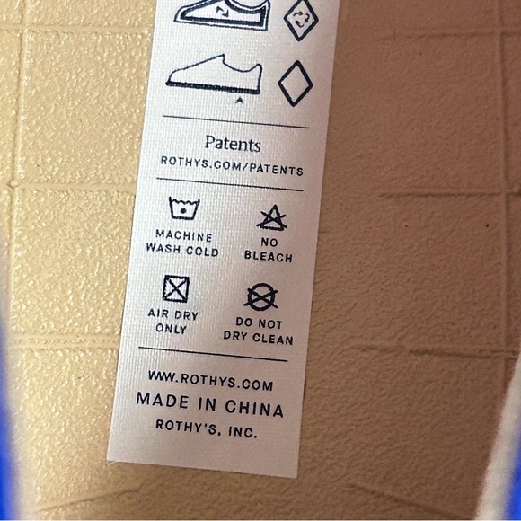 Rothy's The Espadrille Flats Red Hot Size 9 NEW - Picture 11 of 14